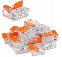 SZYBKOZŁĄCZKA NA DRUT LINKĘ LINKA 3x4 100szt WagIN