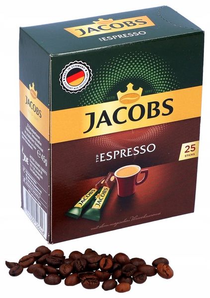 Kawa rozpuszczalna Jacobs Espresso w saszetkach 3x25 saszetek 45g z Niemiec zdjęcie 10