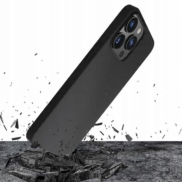 Silikonowe etui na Apple iPhone 15 Pro Max - 3mk Silicone Case zdjęcie 3