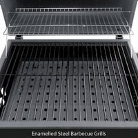 GRILL OGRODOWY WĘGLOWY ruszt 48x34cm