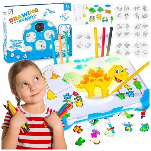 TABLICA Do Rysowania Podświetlana PULPIT LED Tablet Rzutnik SZABLONY MAZAKI na Arena.pl