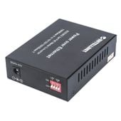 MEDIA KONWERTER RJ45/SC GB S POE+