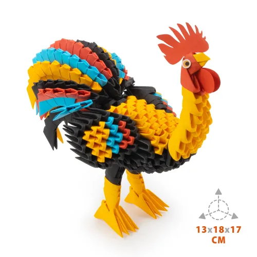 Origami 3D. Kogut (517 elementów) na Arena.pl