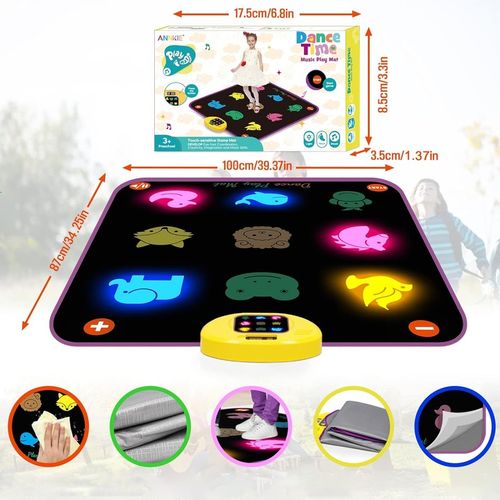 MATA DO TAŃCA DLA DZIECI Z BLUETOOTH 5 TRYBÓW GRY MUZYCZNA MATA TANECZNA na Arena.pl