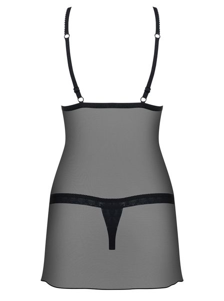 Komplet Prześwituje Koszulka Stringi Obsessive S/M zdjęcie 4