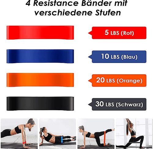 INTEY Zestaw taśm pasów TRX + gumy do ćwiczeń na Arena.pl