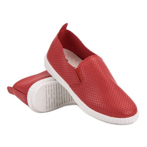 Czerwone Slipony r.38 na Arena.pl