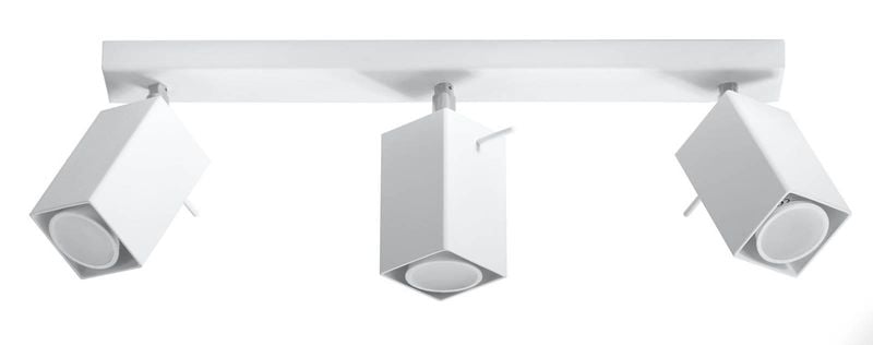 Plafon LAMPA sufitowa SL.0097 regulowana OPRAWA metalowe reflektorki białe zdjęcie 1