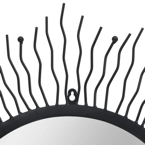 LUSTRO ŚCIENNE CZARNE 80cm na Arena.pl