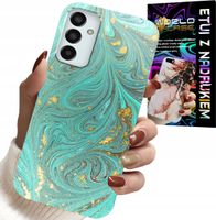 ETUI DO SAMSUNG GALAXY M23 - MARMURKOWE WZORY + SZKŁO HARTOWANE