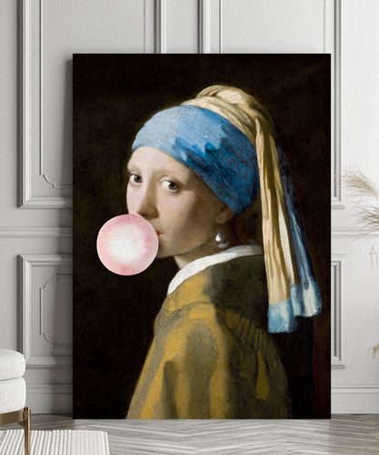 Obraz na płótnie dziewczyna z balonem Vermeer 70x100 cm na Arena.pl