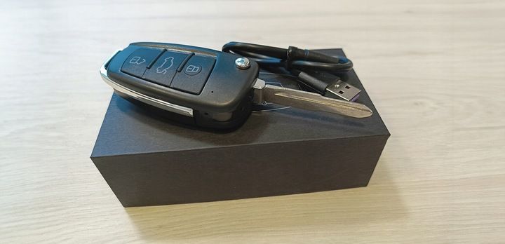 Mini Kamera ukryta Kluczyk Samochodowy KAMERA SZPIEGOWSKA FULLHD Tryb nocny zdjęcie 10