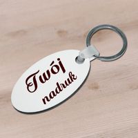 Brelok z MDF-u z Twoim zdjęciem