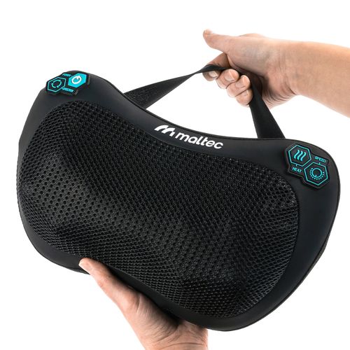 Masażer Poduszka Masująca Shiatsu Do Pleców Karku Nóg Ciała Grzejący na Arena.pl