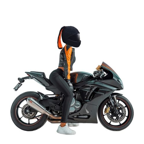 Czapka na kask Bunny Rider na Arena.pl