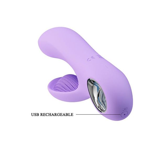 Wibrator Do Punktu G Łechtaczki Masażer 17Cm Usb zdjęcie 7