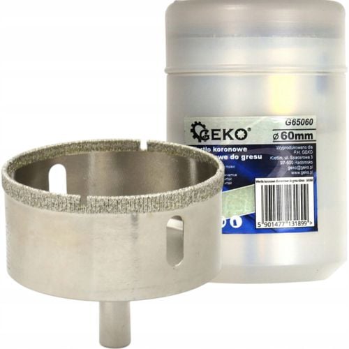 Wiertło koronowe diamentowe 60mm PROFI do gresu GEKO na Arena.pl