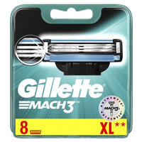 GILLETTE Mach3 Wkłady wymienne do maszynki 8 szt.