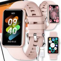 SMARTWATCH ZEGAREK SMARTBAND MENU POLSKIE DAMSKI ROZMOWY MĘSKI SMART WATCH HT5Pro