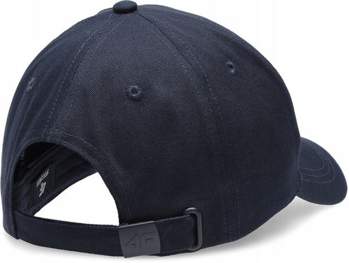 4F ŚLICZNA CZAPKA Z DASZKIEM CAU005 20S - GRANATOWA bejsbolówka na Arena.pl