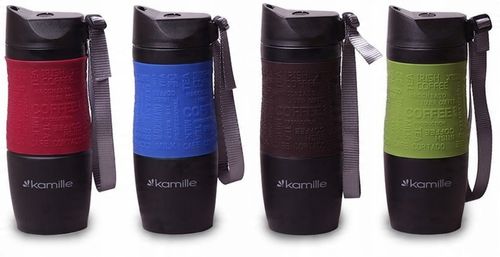 KUBEK TERMICZNY TERMOS BIDON KAMILLE 380 ml 0,38 l na Arena.pl