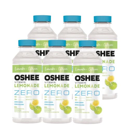 Oshee Lemoniada Zero Vitamin o smaku cytryna-limonka 555 ml x 6 sztuk na Arena.pl