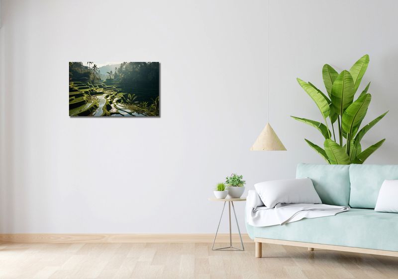 Obraz 70x40cm Zielone Sanktuarium zdjęcie 2