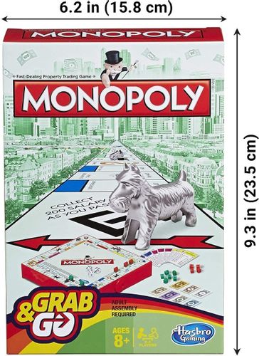 HASBRO GRA MONOPOLY GRAB AND GO na Arena.pl