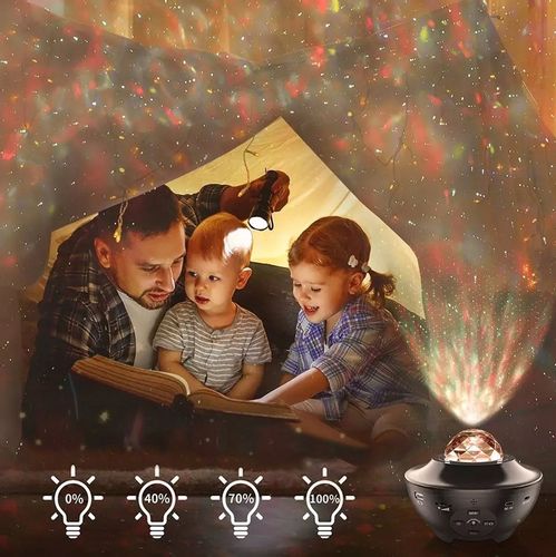 PROJEKTOR GWIAZD LAMPKA NOCNA RZUTNIK LED DO SYPIALNI DLA DZIECI NA PREZENT na Arena.pl