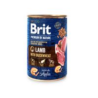 brit premium by nature lamb with buckwheat 400g