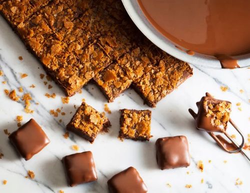 CHRUPKI PRAŻYNKI DO NADZIEŃ PRALIN TORTU Royal Crispy Flakes 100g na Arena.pl