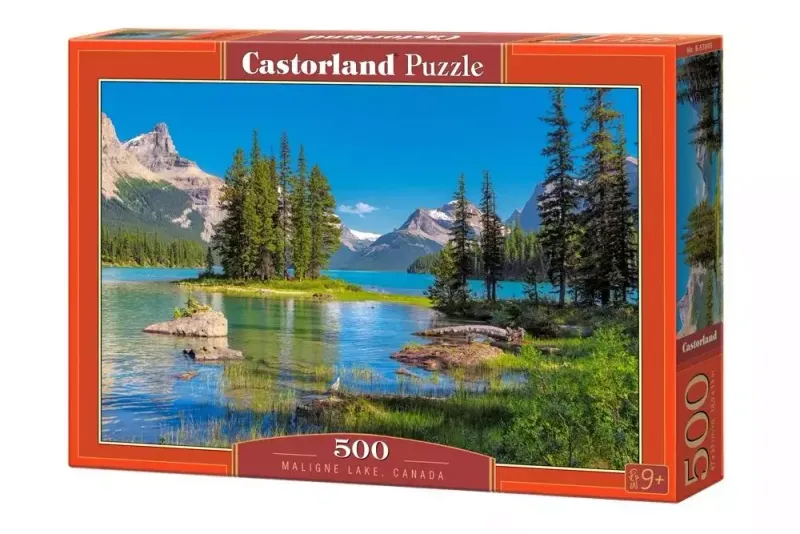 Puzzle 500 elementów. Maligne Lake, Canada zdjęcie 1