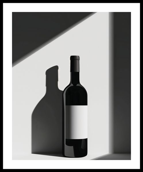 Plakat 40x50cm Butla Wina zdjęcie 3