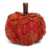 SZTUCZNA DYNIA OZDOBNA DEKORACJA JESIENNA DUŻA DYNIA DO KOMPOZYCJI 14 cm