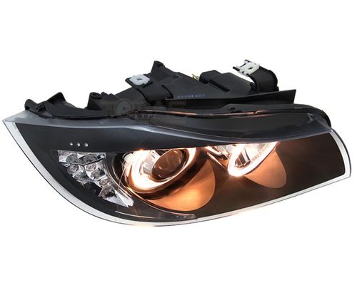 Reflektory lampy przednie BMW E90 E91 BLACK RINGI na Arena.pl
