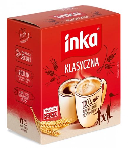 Inka Rozpuszczalna kawa zbożowa klasyczna 150 g x40 na Arena.pl