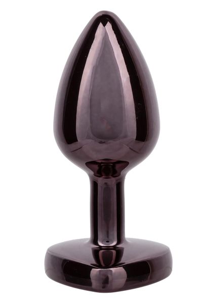 Diamond Heart Plug Small Black zdjęcie 5