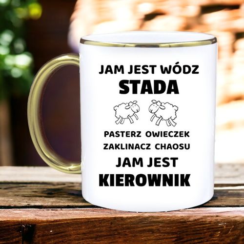 KUBEK PREMIUM DLA KIEROWNIKA URODZINY IMIENINY ŚMIESZNY PREZENT na Arena.pl