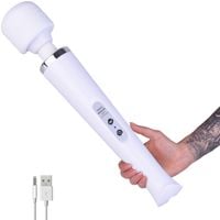 BEZPRZEWODOWY MASAŻER ORGAZMOWY - 10 PROGRAMÓW BIAŁY