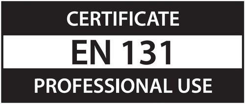 Drabina aluminiowa przystawna profesjonalna 5 stopniowa DRABEST + HAK na Arena.pl