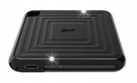 Dysk zewnętrzny SSD Silicon Power PC60 2TB USB-C 540/500 MB/s Black