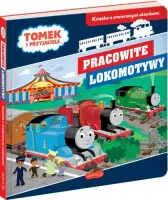 Książka z otwieranymi okienkami. Tomek i przyjaciele. Pracowite lokomotywy