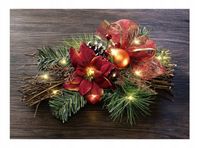 I.ge.a. stroik świąteczny Led bordowy