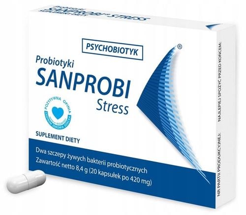 SANPROBI Stress Probiotyk 20 kapsułek na Arena.pl