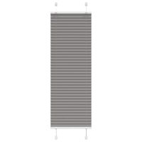 Roleta plisowana antracytowa 50x100 cm Szerokość tkaniny 49,4cm