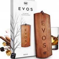 K2 EVOS BOSS DREWNIANA ZAWIESZKA ZAPACHOWA ZAPACH DO SAMOCHODU AUTA