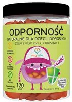 MYVITA NATURALNE ŻELKI ODPORNOŚĆ 120 szt.