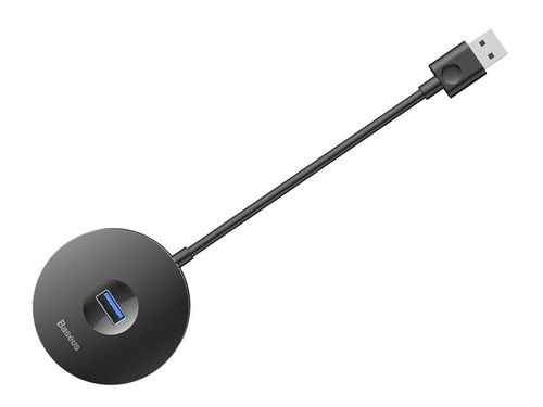 Baseus Round Box HUB Adapter USB na 4x USB 1x micro Czarny na Arena.pl