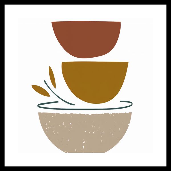 Plakat 30x30cm Spójna Forma zdjęcie 3