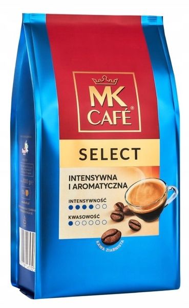 Kawa ziarnista MK Cafe Select 1kg zdjęcie 1